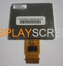 Original TD020THED2 TPO Screen 2.0\" 640x240 TD020THED2 Display