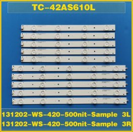 New LED Light Bar for TC-42AS610L TC-42AS610B TC-42AS610X131202-WS-420-500n1t-Sample 3-R 131202-WS-420-500nit-Sample 3-L