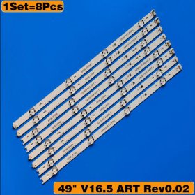 LED backlight bar for 49inch TV LG 49UH6500 6916L-2452A 6916L-2453A 6916L-2551A 6916L-2552A 49UH676V 49UH650V 49UH661V 49UH668V