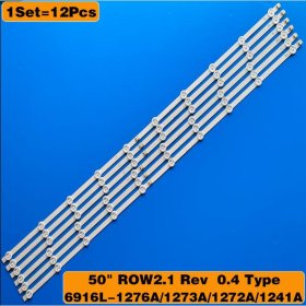 12 LED strips for LG 50 "TV 50LN5400 50LN577s 50LN570 50LA620v 50LA620s 50LN575 50LN578 50LA613 50LN5200 50LA620 brand new