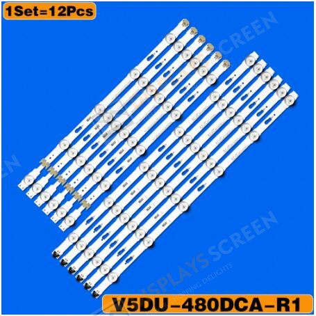 LED backlight strip 11 lamps for Samsung S_5U75_48_FL L5 R6 BN96-34793A 34794A UE48JU6000 UE48JU6400K UE48JU6450 V5DU-480DCA-R1