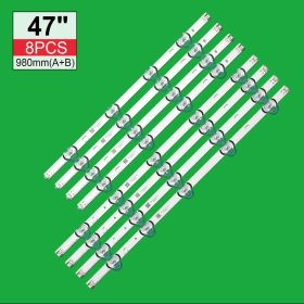 LED Backlight strip 9 Lamp For LG 47" TV DRT 3.0 47" 47GB6500 47LB652V 47LB631V 47LB561V 47LB6300 47lb650v 47LB5610 47LB565V