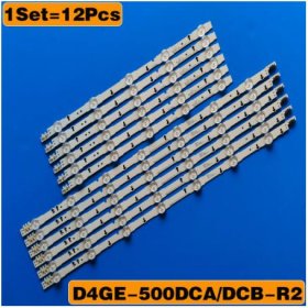 12 PCS/set LED backlight For Samsung UN50J5500 UE50H6200 UE50H6470 D4GE-500DCA-R2 D4GE-500DCB-R2 BN96-30428A BN96-30427 30425