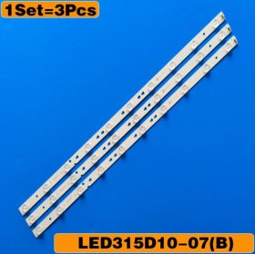 LED Backlight Strip New 3 PCS 10leds 635mm for 32PAL535 LE32B310N LED315D10-07(B) 30331510219 LED315D10-ZC14-07(A) 30331510213