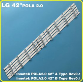 New LED Backlight Strip for LG INNOTEK POLA2.0 42" TV T420HVN05.0 T420HVN05.2 42LN5758 42LN5406-ZA 42ln5460 42LN5750 42LN575S