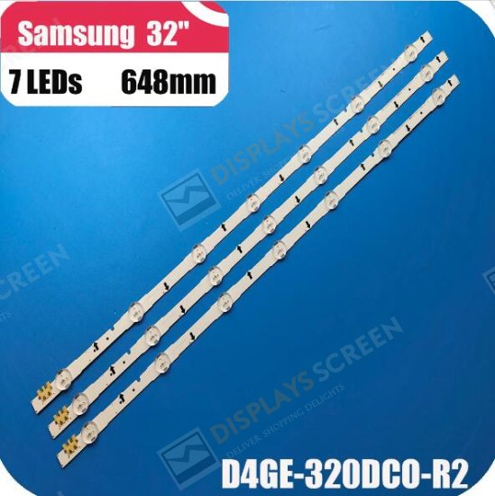 LED backlight strip(3)for UE32H4500 UE32H4510 UE32H4290 UE32H4000 UE32J4100 D4GE-320DC0-R3 R2 BN96-35208A 30448A 30446A 30445A
