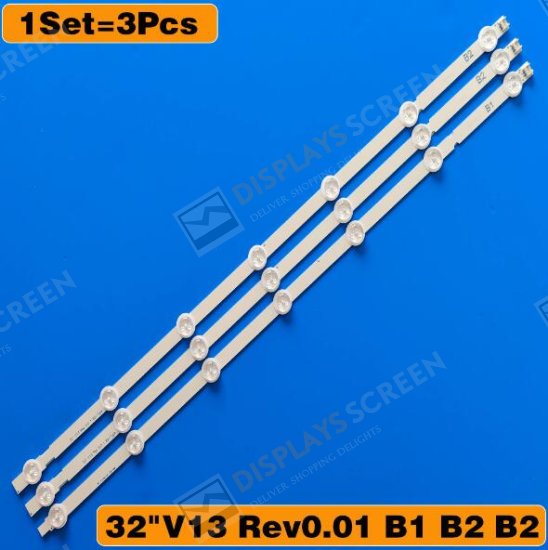 LED Backlight Strip for LG 32\'\' ROW2.1 Rev TV 32ln541u 32ln541v 32LN540V 6916L-1437A 6916L-1438A 6916L-1204A 6916L-1426A 7-LEDs