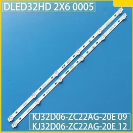 New DLED32HD 2X6 0005 KJ32D06-ZC22AG-09 303KJ320044 KJ32D06-ZC22AG-20E LED Backlight Strip for HTV-32R01-T2C/A4/B V320BJ6-Q01