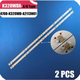 TV's Lamps Kit LED Backlight Strips For Philips 32PHS4062/60 32PHS4012/12 LED Bars K320WDX A1 Bands Rulers 4708-K320WD-A2113N01
