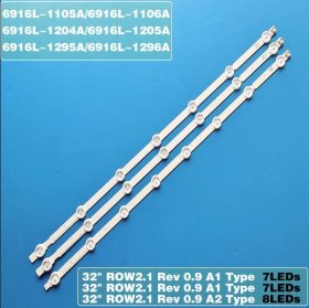 New LED Backlight Strip Replacement for LG 32LN520B 32LN5758-ZE LC320DXE (SF)(R5) V13 CDMS 6916L-1399A 6916L-1400A 1204A 1426A