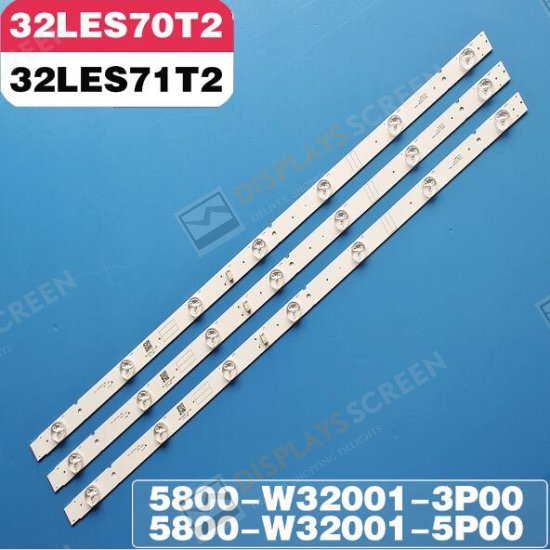 New 32 inch led TV backlight 32LES71T2 32LES70T2 5800-W32001-3P00 32E3000 32X3 32E360E 05-20024A-04A NE-32F300CN15 LC320DXJ-SFA2