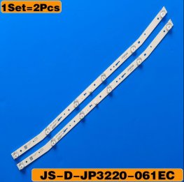 1Set=2 Pieces New For NUOVA LED Backlight Strip JS-D-JP3220-061EC XS-D-JP3220-061EC E32F2000 MCPCB