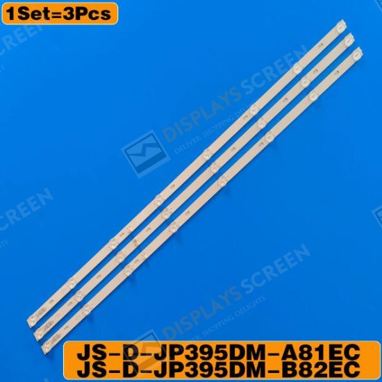 3 strips/set of LED backlight strips for D40-M30 40BF400 JS-D-JP395DM-A81EC (80105) JS-D-JP395DM-B82EC (80105) E395DM1000 MCPCB
