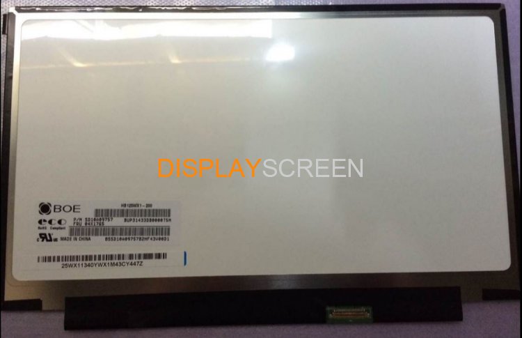 Original LP125WH2-SPT2 LG Screen 12.5\" 1366×768 LP125WH2-SPT2 Display