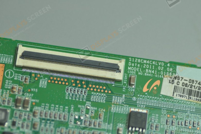 Original Replacement BN41-01662 Samsung S128CM4C4LV0.4 Logic Board