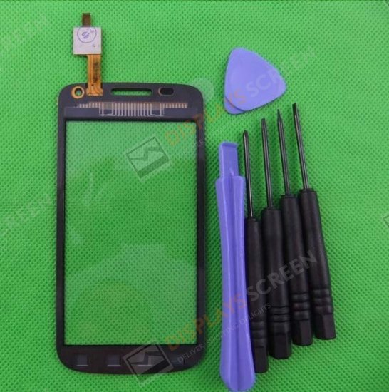 Replacement New Touch Screen Digitizer Glass Len for Samsung T679 Exhibit II 4G Black