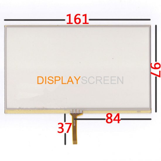 7.0 inch Touch Screen 161*97mm Handwritten Screen for 7\" GPS and MP4 MP5