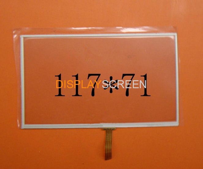 New 5 inch Touch Screen Handwritten Screen 117mm*71mm for GPS Navigator MP4 MP5