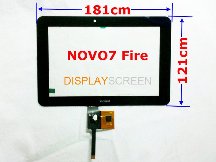 original Ainol Novo7 7\'\' Novo 7 Fire Flame LCD touch screen digitizer panel