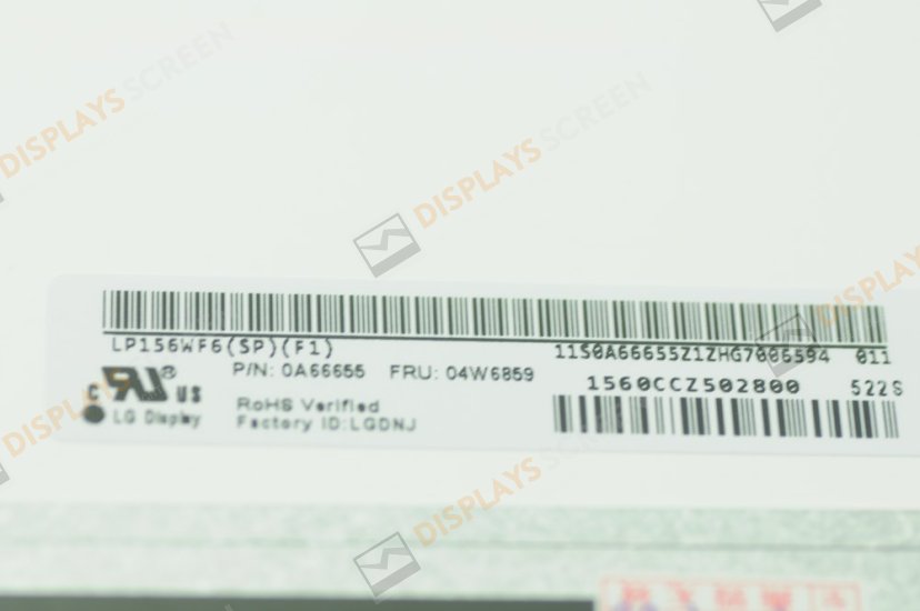 Original LP156WF6-SPF1 LG Screen 15.6" 1920*1080 LP156WF6-SPF1 Display