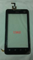 Original Touch Screen Digitizer Handwritten Screen Panel with front Cover Repair Replacement for ZTE U960