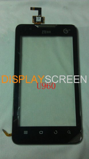 Original Touch Screen Digitizer Handwritten Screen Panel with front Cover Repair Replacement for ZTE U960
